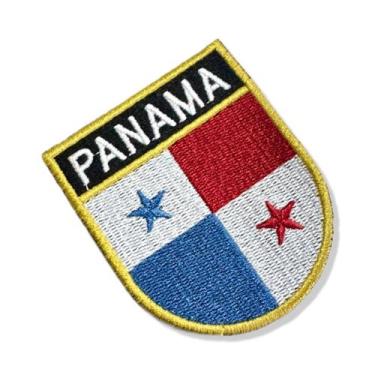 Imagem de Bandeira País Panamá Patch Bordado Para Camisa Uniforme - BR44