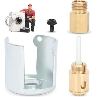 Imagem de awliye WE25X217 GE Kit de conversão de propano líquido, peça de reposição LP de latão, adequado para secadores elétricos gerais Hotpoint 964D498G AP2044396, aparelho de secadores de gás essencial para