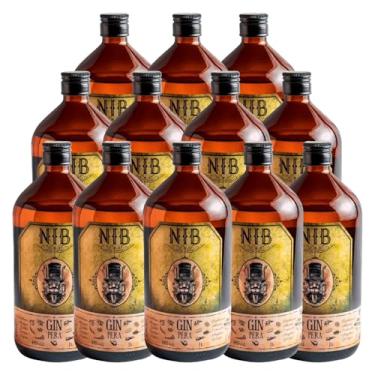 Imagem de Genérico, Gin Nacional NIB Sabor Pera Garrafa 1l 12 Unidades