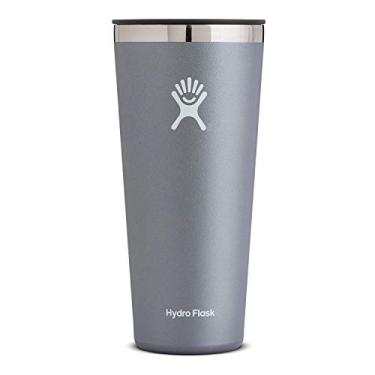 Imagem de Hydro Flask Copo para copo - Aço inoxidável e isolado a vácuo - Tampa de pressão - 946 ml, grafite