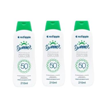 Imagem de Kit 3 Protetor Solar Summer Fps 50 210mL - Red Apple