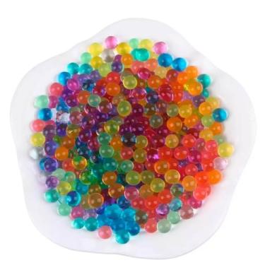 Imagem de Kit 20 Mil Bolinhas de Gel para Decoração e Hidratação de Plantas Recarga de Bolinha de gel Para Diversão e Artes Colorido