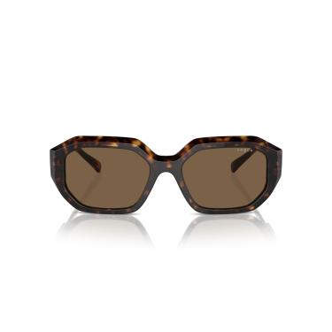 Imagem de Óculos de Sol Vogue Eyewear 0VO5554S W65673 Tam 54 / Havana Marrom - Lentes Marrom