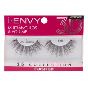 Imagem de Cílios Postiços Kiss NY I-Envy  3D Collection, 130