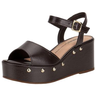 Imagem de Sandália Feminina Anabela Dakota Y9542