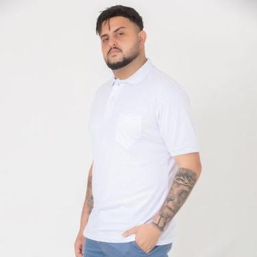 Imagem de Camisa Gola Polo Com Bolso Masculina Tecido Premium - MULTI MARCA, Bra