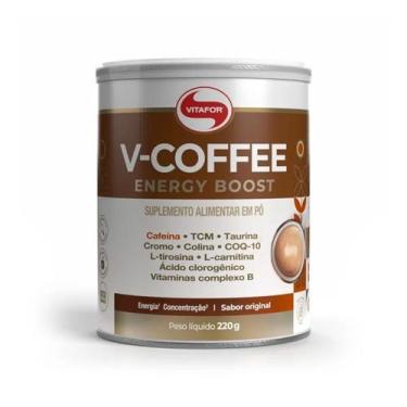 Imagem de Vitafor V-Coffee Energy Boost Suplemento Alimentar em Pó 220g