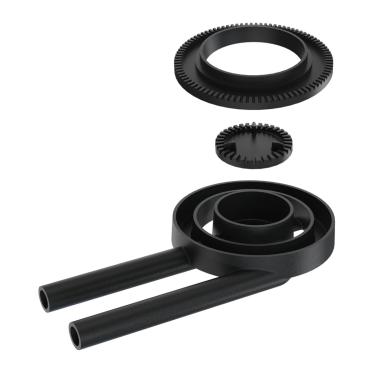 Imagem de Queimador Duplo Completo Fogão Industrial Ferro N02 17,4cm