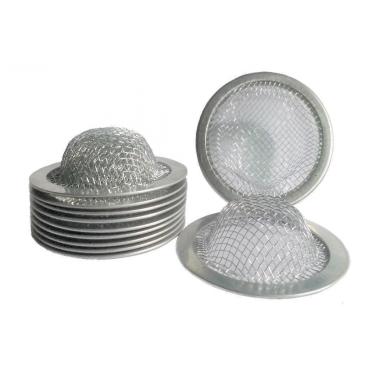 Imagem de Ralo Pia Tanque Ralinho Tamanho Grande 11 Cm Aço Inox