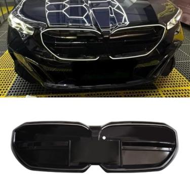Imagem de Kit de carroceria de grade decorativa para para-choques de carro Grade de para-choque frontal compatível com peça externa i5 M60 2023-2025