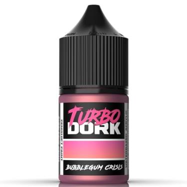 Imagem de Turbo Dork Tinta acrílica Bubblegum Crisis ZeniShift Frasco de 22 ml - Tinta de mudança de cor metálica não tóxica à base de água
