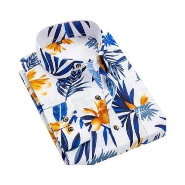 Imagem de Camisa Masculina Slim Fit Manga Comprida - Xadrez - Primavera/Verão, 3