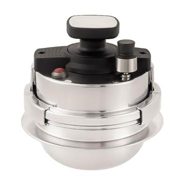 Imagem de Panela de Pressão Portátil 1 2L Panelas Cozinha para Camping e Veículos Acessório Multifuncional Viagens