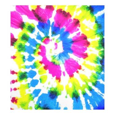 Imagem de Tie Dye abstrata magnética lavadora de louças decoração da porta da frente, capa decorativa para lava-louças 58 cm L x 66 cm A