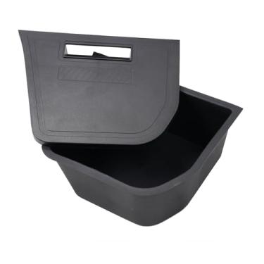 Imagem de AceRide Caixa de armazenamento de porta-malas para Chevy Trax 2024-2025, organizador de porta-malas traseiro TPE com tampa, organizador de porta-malas de carro à prova d'água para acessórios Chevrolet