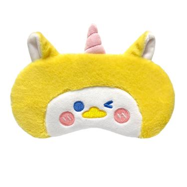 Imagem de Máscara Sleep Eye Mask Cute Unicorn Anime Super Soft Plush