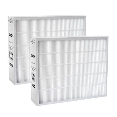 Imagem de 2 pacotes X8788 MERV 16 filtros compatíveis com filtro Lennox MERV16 e PCO20-28 PureAir