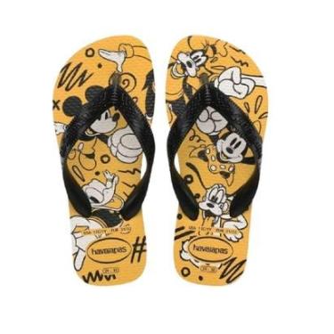 Imagem de Chinelo Infantil Menino Havainas Kids Disney Mickey Amarelo-Masculino