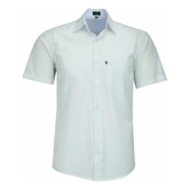 Imagem de Camisa Masculina Manga Curta Com Bolso Fácil De Passar 3032 - LBL, Bra