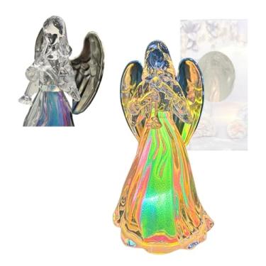 Imagem de Luminária Anjo da Guarda em Acrílico com Luz LED, Luminoso