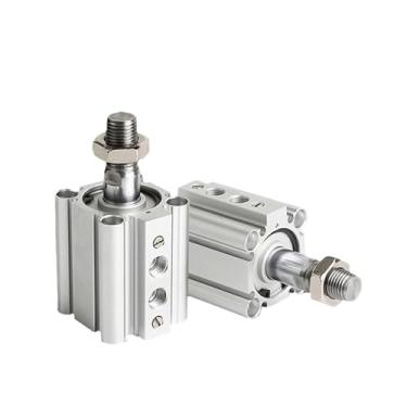 Imagem de Cilindro de almofada de ar fino buffering RDQB20-15 RDQB25-20 RDQB32-25 RDQB40-30 RDQB50-40 RDQB63-50 RDQB80-75 RDQB100-100(RDQB100 0)