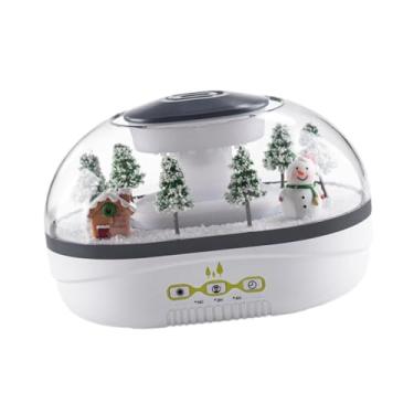Imagem de Generic Umidificador de ar, difusor de aromas, ornamento de mesa, difusor de óleos essenciais com luz noturna para sala de estar ou dormitório.