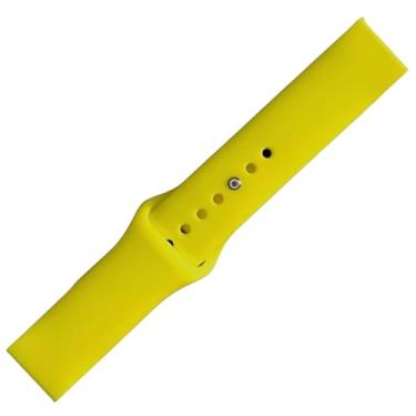 Imagem de Pulseira Silicone Borracha Mormaii Life Blulory Glifo 5 Pro DM ACESSÓRIOS (AMARELO)
