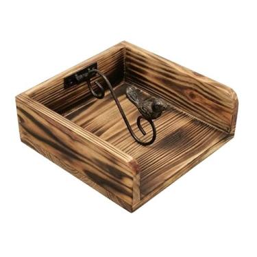 Imagem de x3anggyt5 Capa de caixa de lenços criatividade metal pássaro guardanapo porta-guardanapos pastoral quadrado vintage caixas de papel toalha restaurante hotel caixas de lenços suporte de caixa de lenços