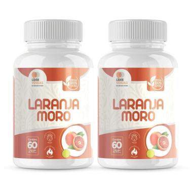 Imagem de Laranja Moro 500mg 60 Capsulas - 2 Potes Queime Gordura E Defina Seu Corpo Naturalmente!