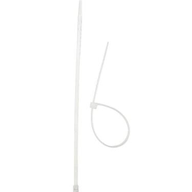 Imagem de Abraçadeira de Nylon 108x2,5x1 mm Tramontina Branca