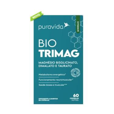 Imagem de Bio Trimag 60 Caps - PuraVida - Pura Vida
