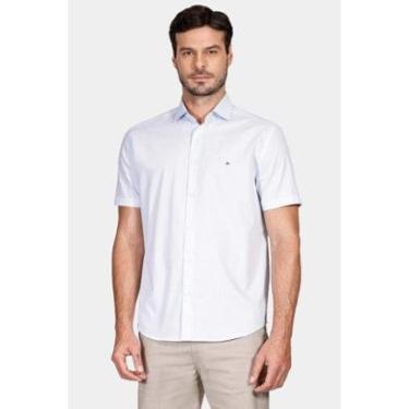 Imagem de Camisa Aramis Regular Tricoline Xadrez Azul Claro-Masculino