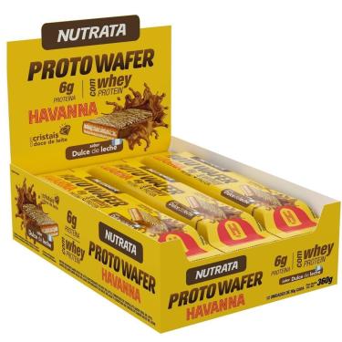 Imagem de Proto Wafer - 12 Unidades De 30g Doce de Leite Havanna - Nutrata-Unissex