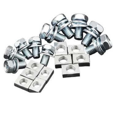 Imagem de Kit Universal De Parafusos E Porcas Para Terminais De Bateria De Motoc