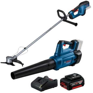 Imagem de Roçadeira GRF 18V-23 com Soprador de Ar e Bateria 18V 4,0ah Carregador