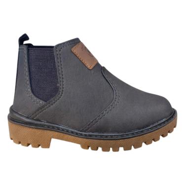 Imagem de Bota Infantil Masculina Chelsea Tratorada Cano Curto Molekinho-Masculino
