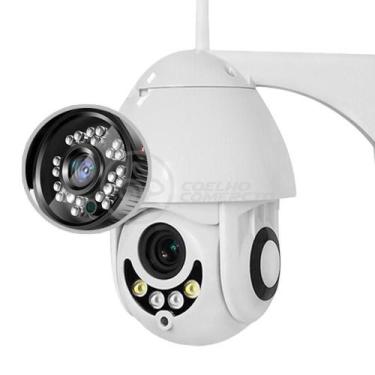 Imagem de Câmera Ip Rotativa Speed Dome 355º Prova Dágua Wifi Hd 1080p - AQUILAE