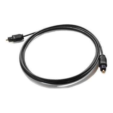 Imagem de Cabo Áudio Óptico Digital Toslink 5 Metros Tv Games Home - XC-COP-5M -