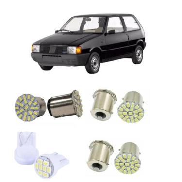 Imagem de Lâmpadas 22 Led Traseira Pisca Seta Ré Freio Fiat Uno - AUTOVEX