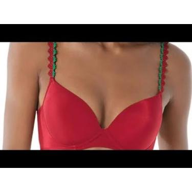 Imagem de Sutiã liso vermelho - Lingerie 