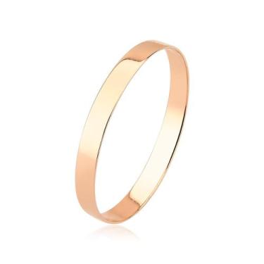 Imagem de anel aliança aparador 2mm delicado ouro 18K rosé maciço A68 Tamanho:16