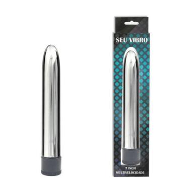 Imagem de Vibrador personal galvanizado 17cm - Sexy Import, Cromado