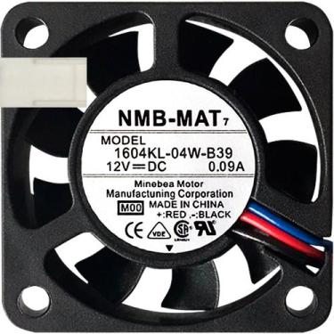 Imagem de Cooler 1604KL-04W-B39 12V 0.09A 1.08W 3L 3P 40X40X10MM B2 - NMB-MAT