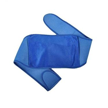 Imagem de Bolsa para garrafa de água quente Bolsa para aquecedor de mãos Bolsa para cintura Bolsa para aquecedor de mão Estômago Faixa de aquecimento abdominal Faixa Suporte Novo (Azul)