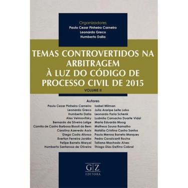 Imagem de Temas Controvertidos na Arbitragem á Luz do Código Processo Civil- 2015 + Marca Página