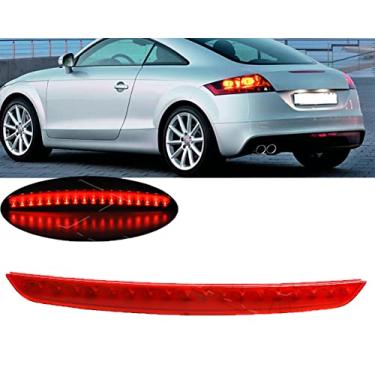 Imagem de JESYMBX Para Audi MK2 TT 8J 2006-2014 Terceira luz de freio Luzes traseiras Instale a luz de freio de LED traseira montada alta 8J0945097