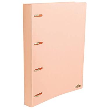 Imagem de Pasta Fichário PP com 4 Argolas Serena, Mamão Papaya, Dello, 5036.MP.0006