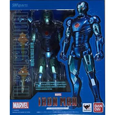 Imagem de Bandai S.H.Figuarts Iron Man Mark 3 - Blue Stealth Color