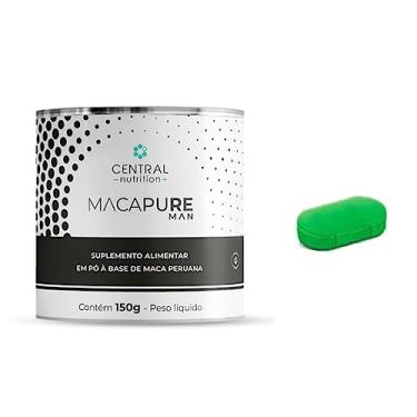 Imagem de Maca Pure Men 150g Maca Peruana - Central Nutrition + Porta Capsulas