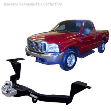 Imagem de Engate Reboque Rabicho Fixo Ford F250 Xl 1999 a 2012 1500Kg